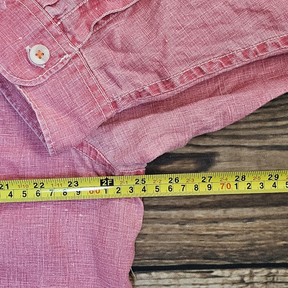 Tommy Bahama Men's 100% Linen Shirt Long Sleeve Size XL Button Up Classic - Picture 9 of 9